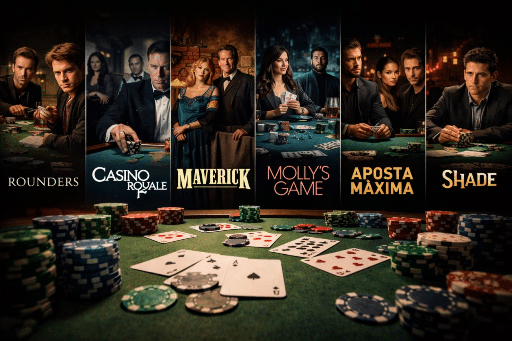 8 Filmes de poker inesquecíveis